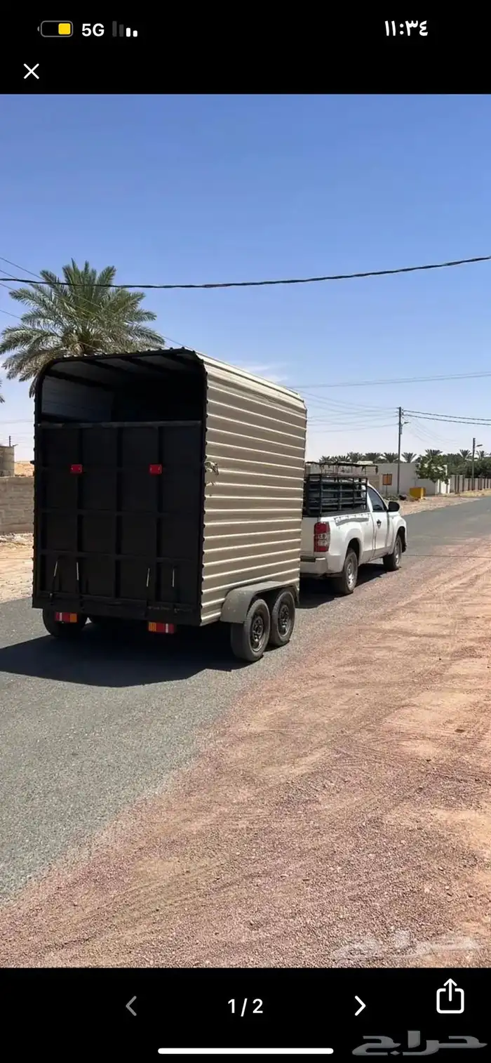 عربه خيل راسين للبيع كل شي سليم نضيفه علئ الشرط 9