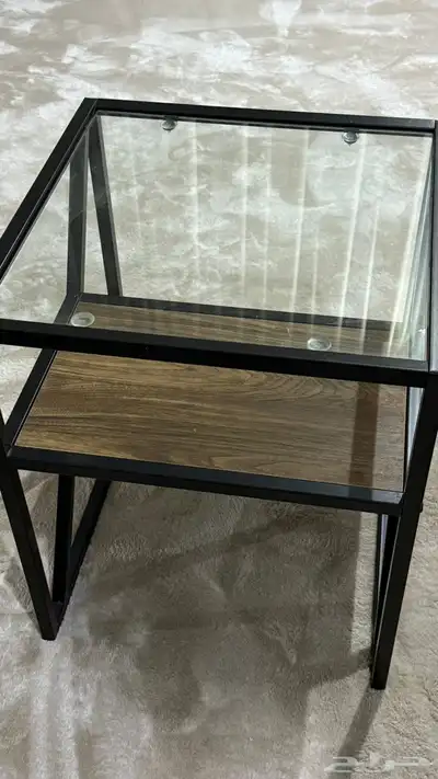 طاوله كبيره مع 4 طاولات خدمه 2