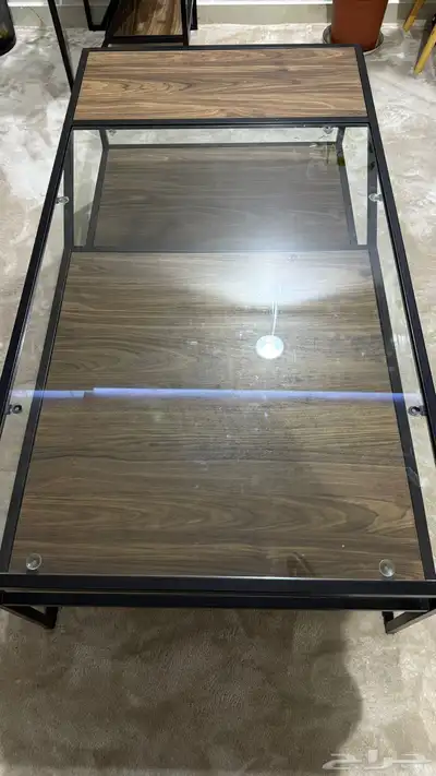 طاوله كبيره مع 4 طاولات خدمه 0