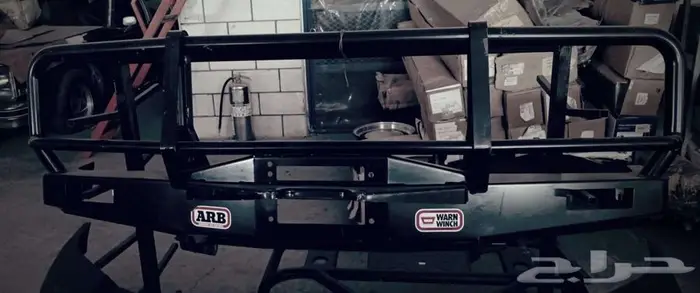 ARB Toyota Land Cruiser 100 Series Winch Ready Bumper 3