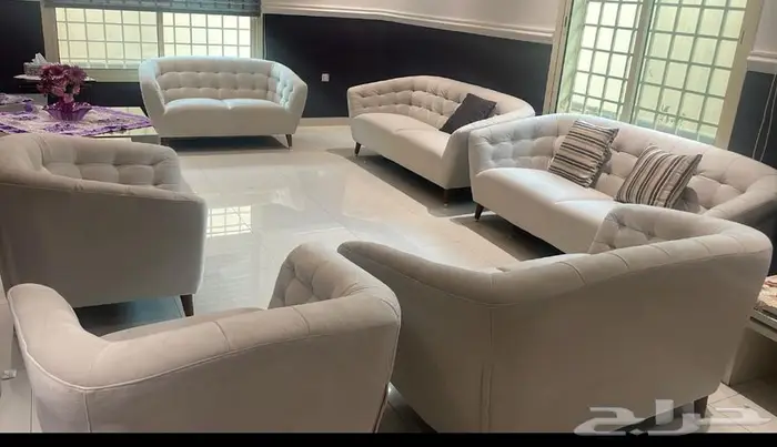 انهيار الاسعار 70 بالميه طقم كنب 10 مقاعد جديد هوم سنتر 1