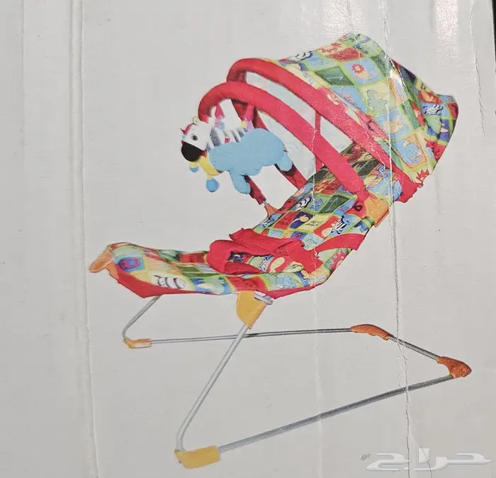 كرسي هزاز مواليد أحمر 0