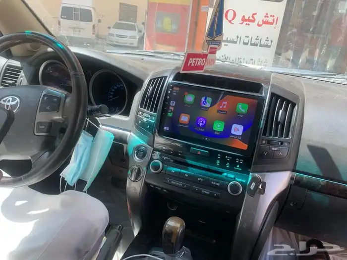 شاشة لاندكروزر 2014 أندرويد 1