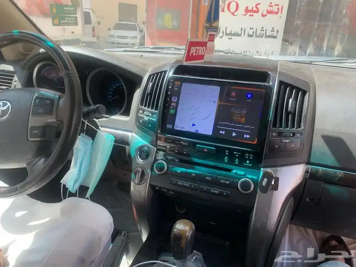 شاشة لاندكروزر 2014 أندرويد 4