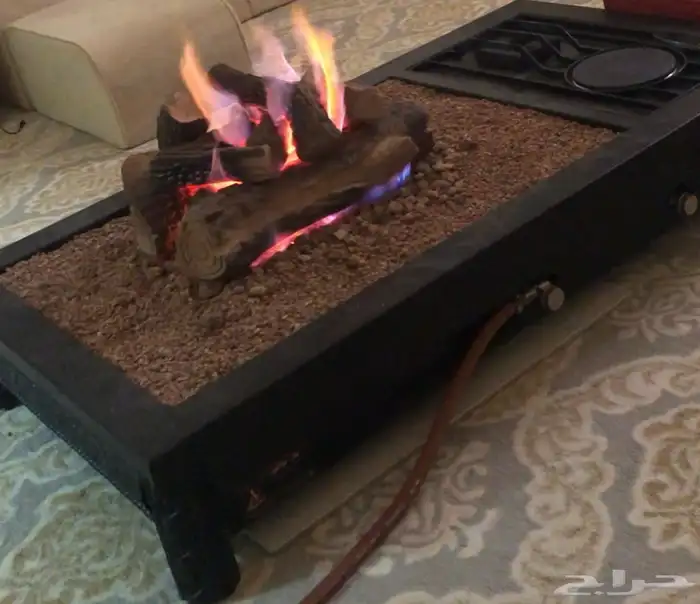 نار حاتم موقد المشب للبيع شبه جديده السعر1350 0