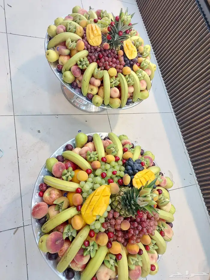 صحون فواكه استعداد لجميع أنواع المناسبات ولحفلات 1