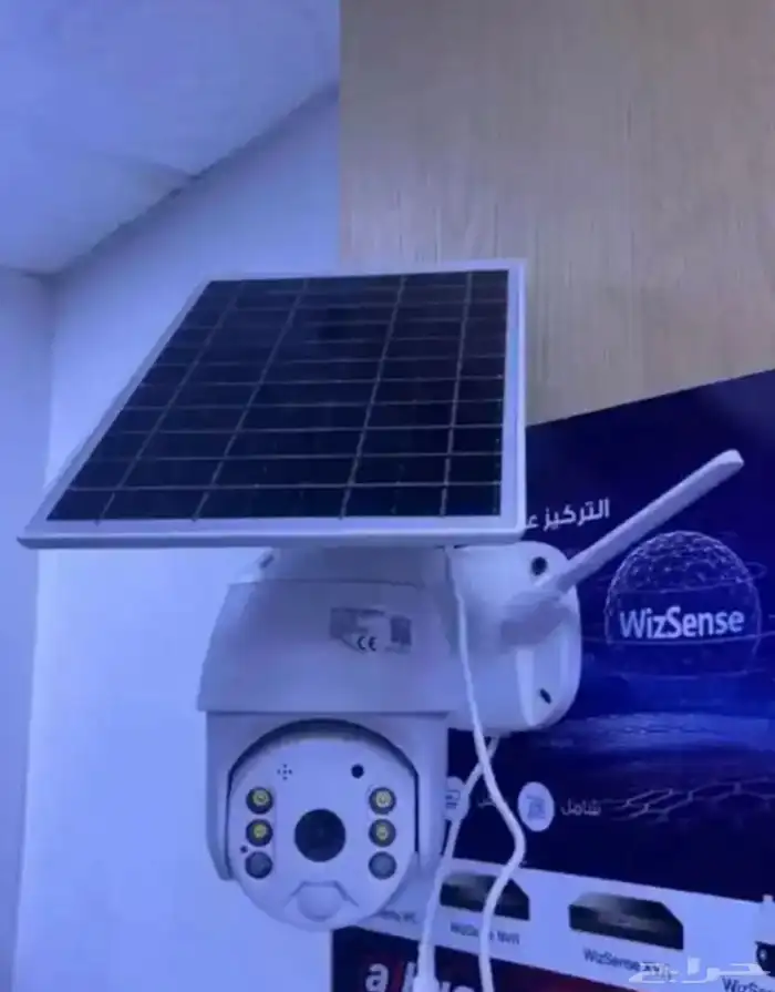 كاميرا مراقبه طاقه شمسيه 2
