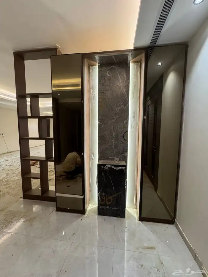 اعمال ديكورات و دواليب و تلبيس جدران 1