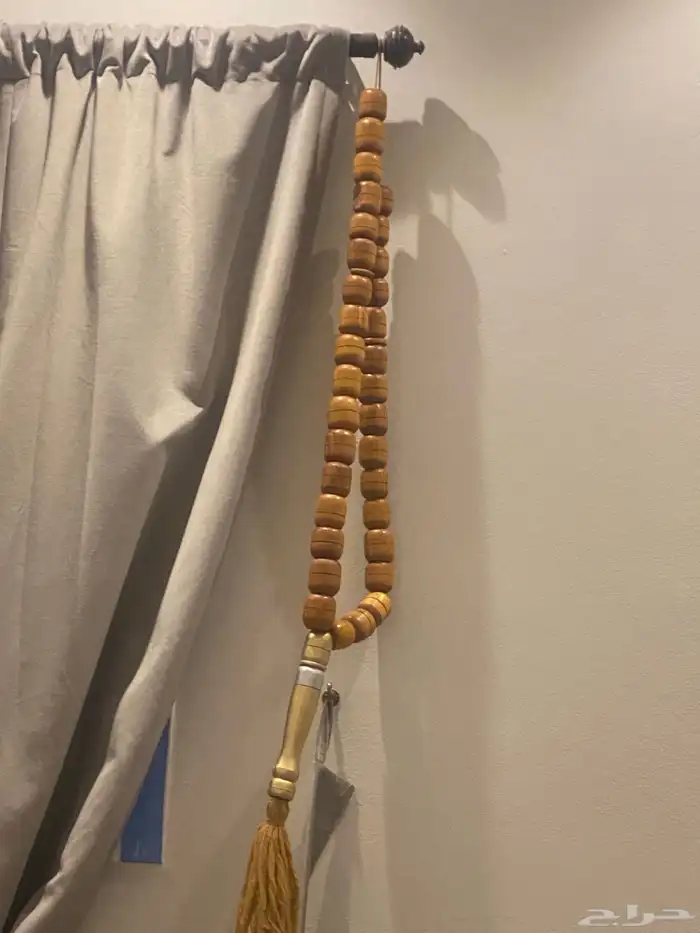 سبحة خشب كبيره 0