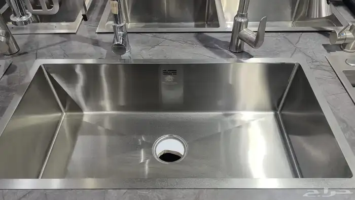 مجلى مطبخ حوض وحوضين نانو وعادي مقاسات مختلفه جديد 3