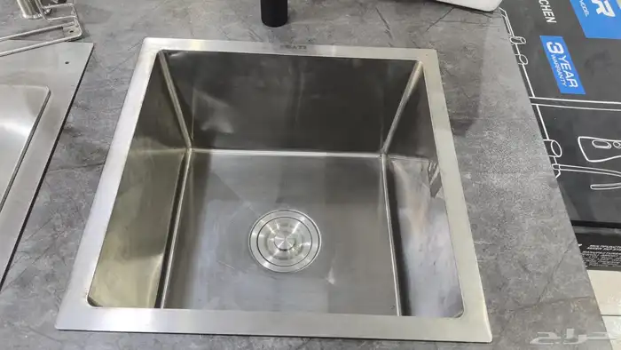 مجلى مطبخ حوض وحوضين نانو وعادي مقاسات مختلفه جديد 5
