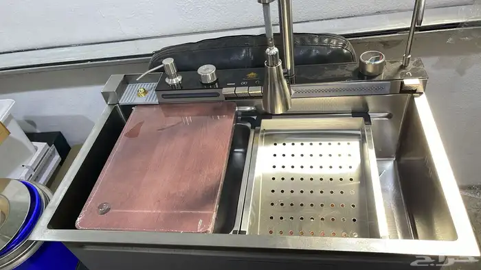 مجلى مطبخ حوض وحوضين نانو وعادي مقاسات مختلفه جديد 11