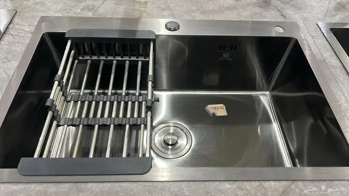مجلى مطبخ حوض وحوضين نانو وعادي مقاسات مختلفه جديد 20