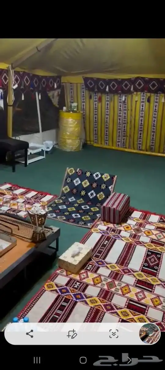 خيمه جديده واثاث جديد للبيع تواصل واتساب 3