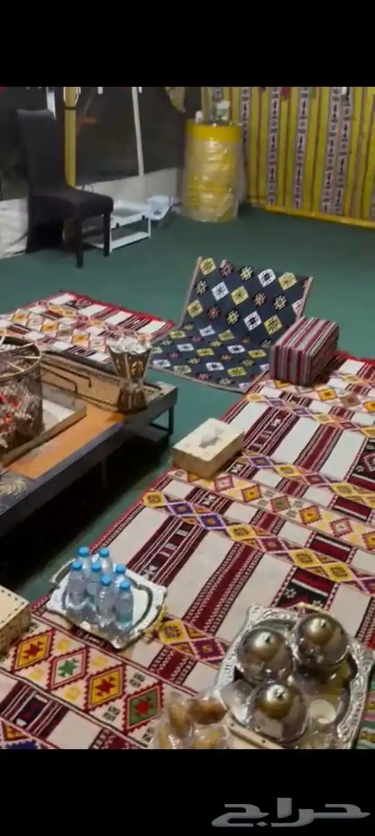 خيمه جديده واثاث جديد للبيع تواصل واتساب 5