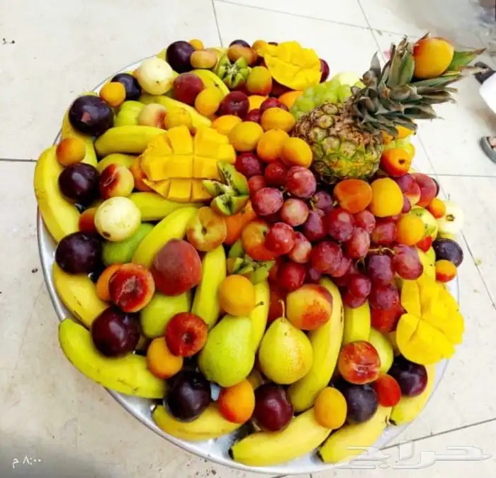 صحون فواكه استعداد لجميع أنواع المناسبات ولحفلات 0