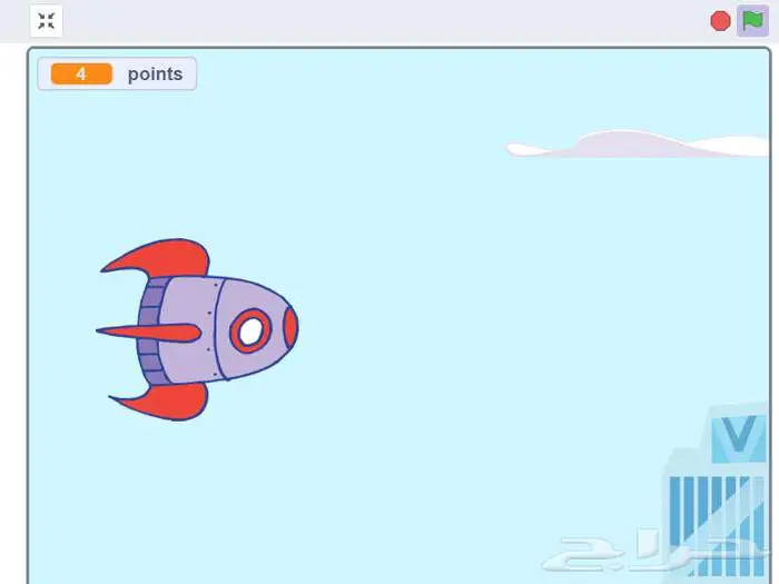 برنامج سكراتش -العاب - مشروع الصف السادس الابتدائي 2