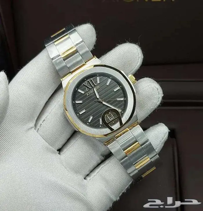 ساعة اقنر طقم اقلام كبكات ساعات اجنر قلم كبك اغنر AIGNER 11