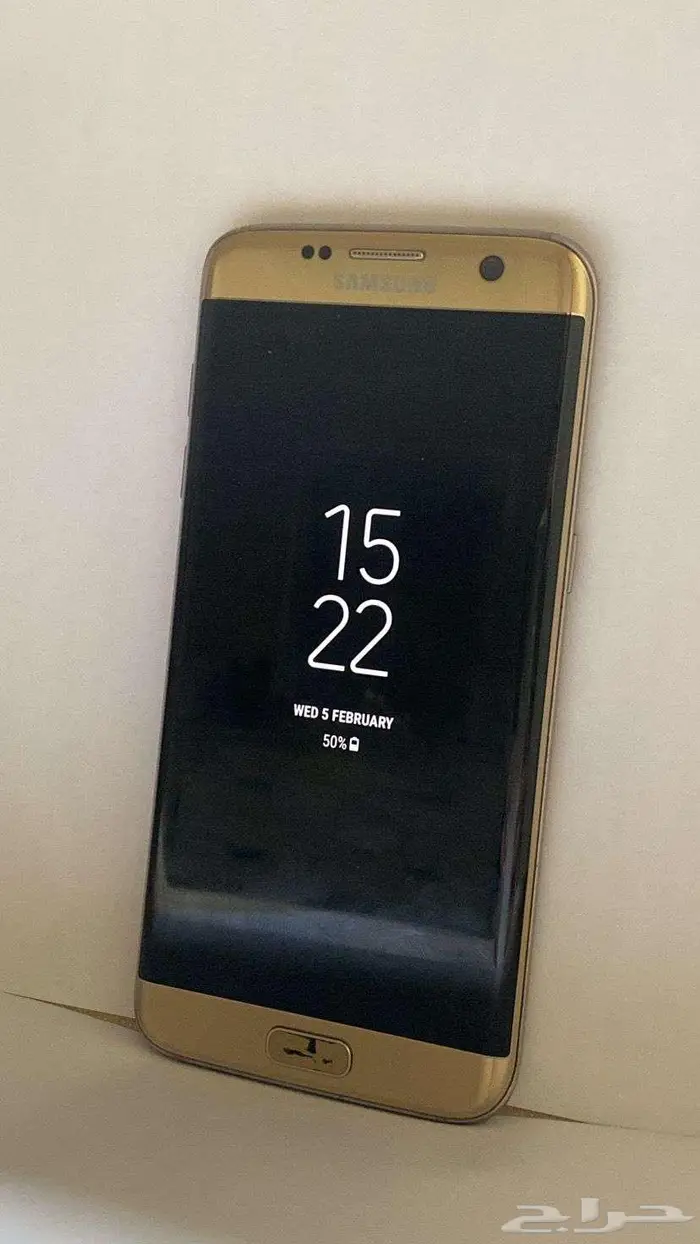 جوال جلكسي s7 edge 32 بلس الذهبي 400 ريال 2
