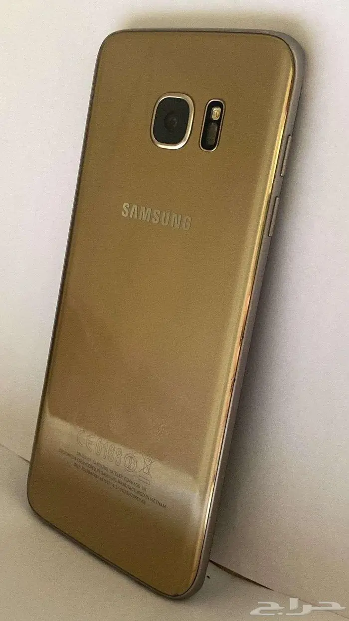 جوال جلكسي s7 edge 32 بلس الذهبي 400 ريال 1