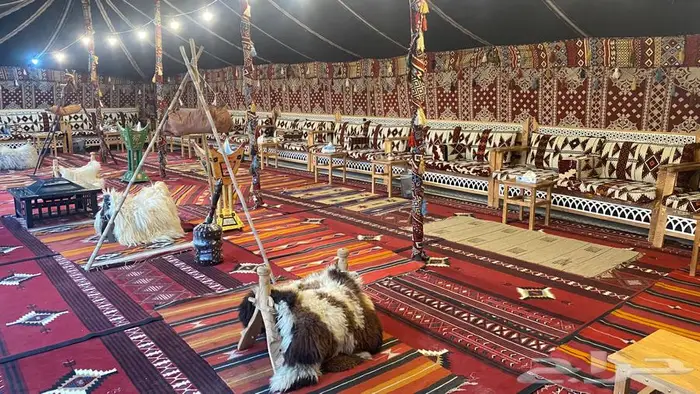 تاجير خيام بيوت شعر جلسات اركان تراثيه شعبيه 14