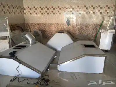 ورشة استانلس استيل تفصيل طاولات ومداخن 49