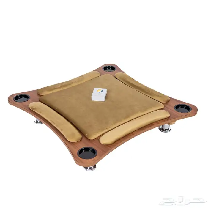 طاولات بلوت كبيرة ووسط وصغيرة - طاولة بلوت مع اجراس واكواب 40