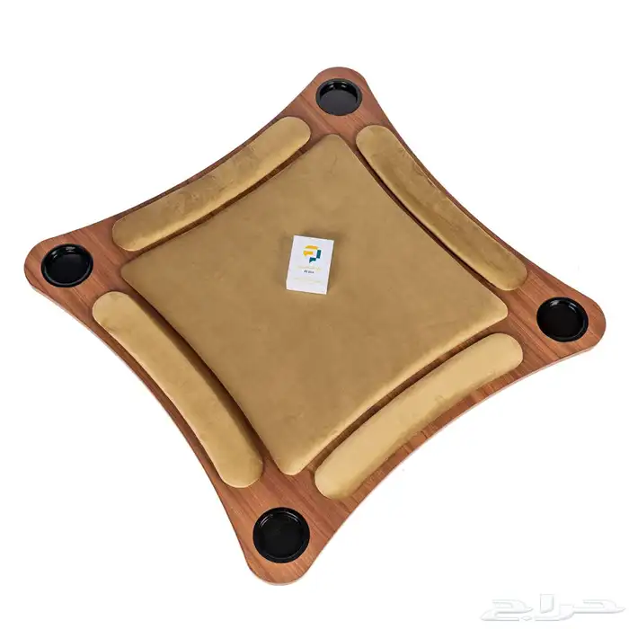 طاولات بلوت كبيرة ووسط وصغيرة - طاولة بلوت مع اجراس واكواب 42