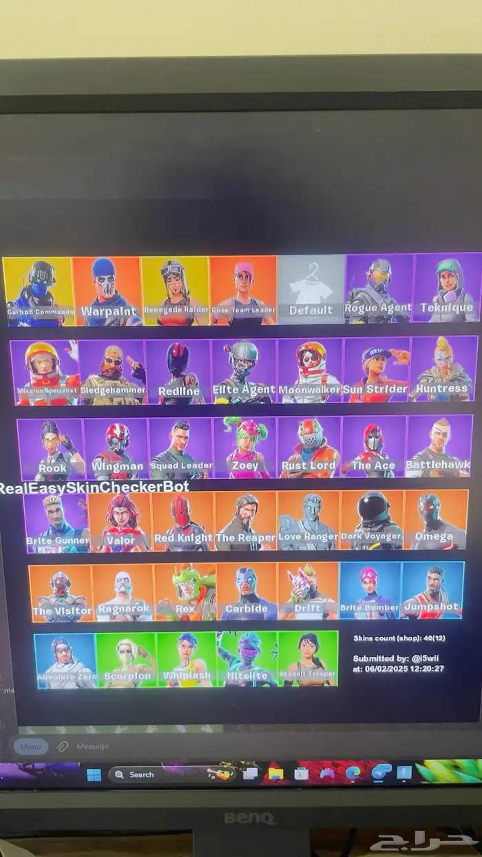 حساب فورت 0
