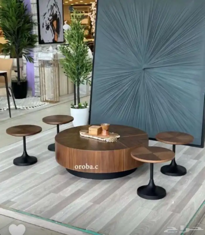 تفصيل طاولات حسب اطلب جوز الهند فخامه 13