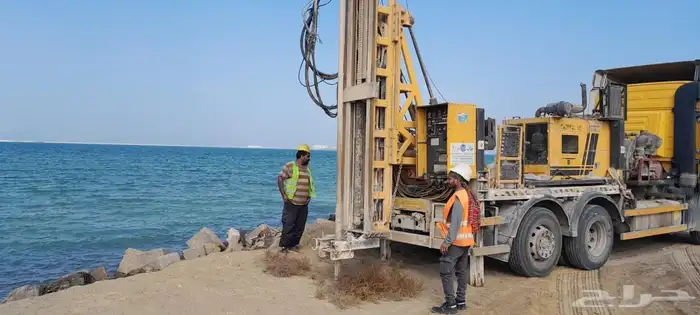 فحص واختبار التربه-جسات فحص التربه-اختبار دمك-رفع مساحي 1