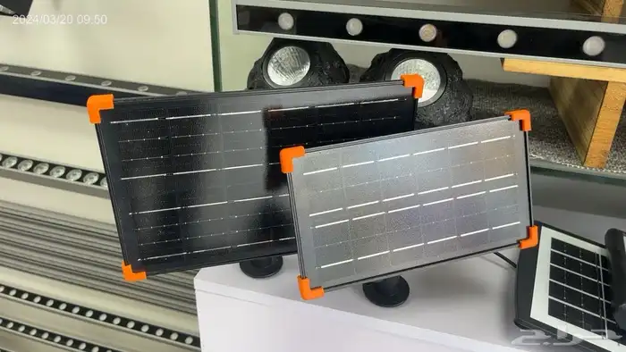 طاقة شمسية ليد 30 متر أصفر 3