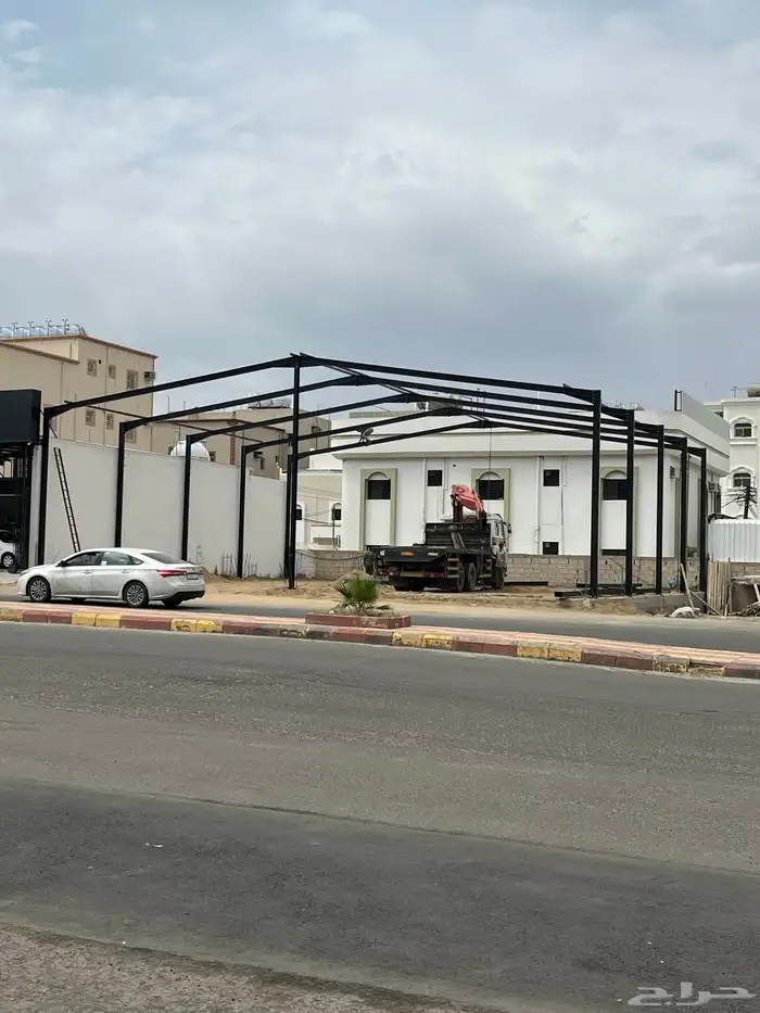 هناجر حضاير مستودعات مظلات نجران 7