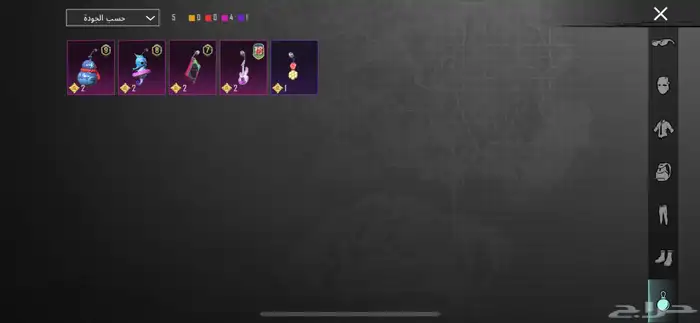 حساب ببجي 10