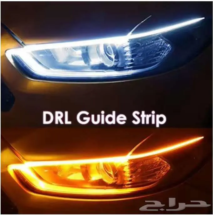 شريط ليد للشمعات الأمامية إضاءة DRL و إضاءة إشارة متحرك زينة 0
