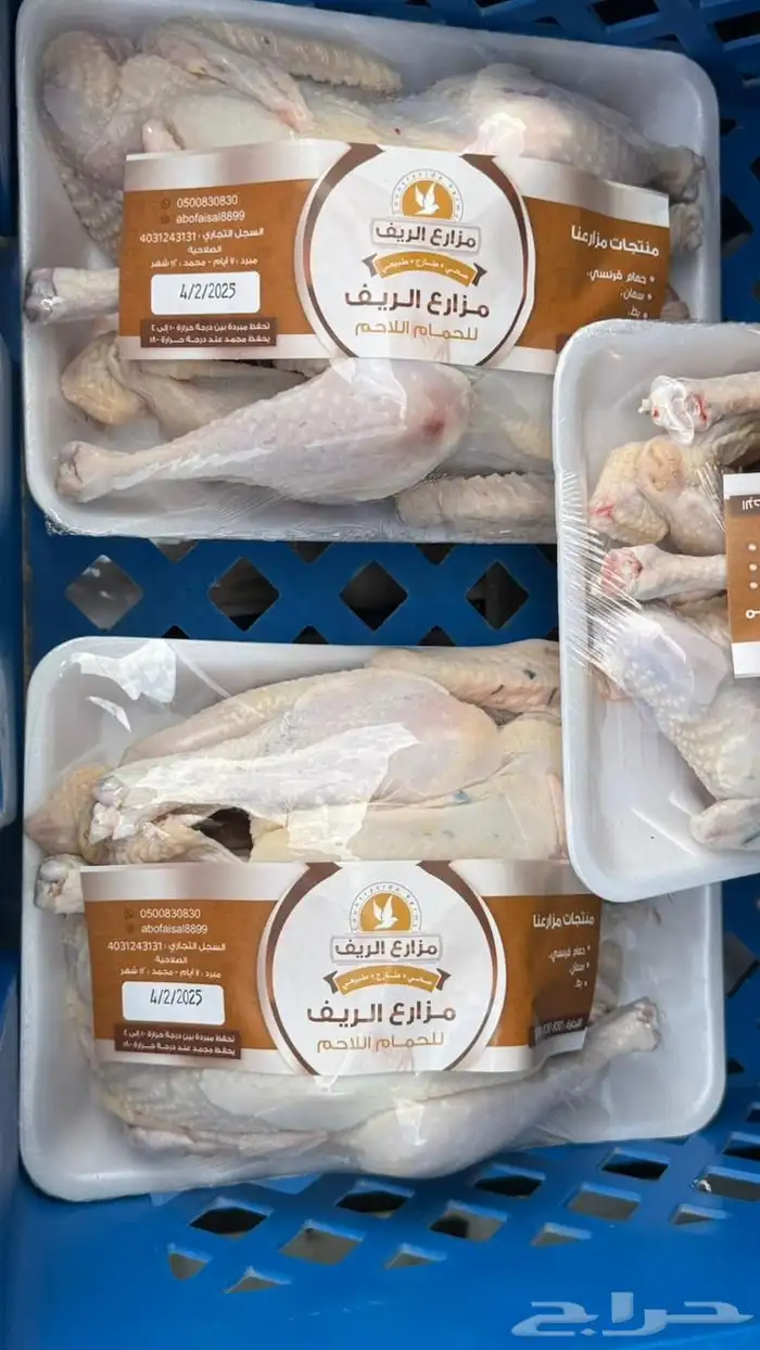 دجاج بلدي فاخر مذبوح 0