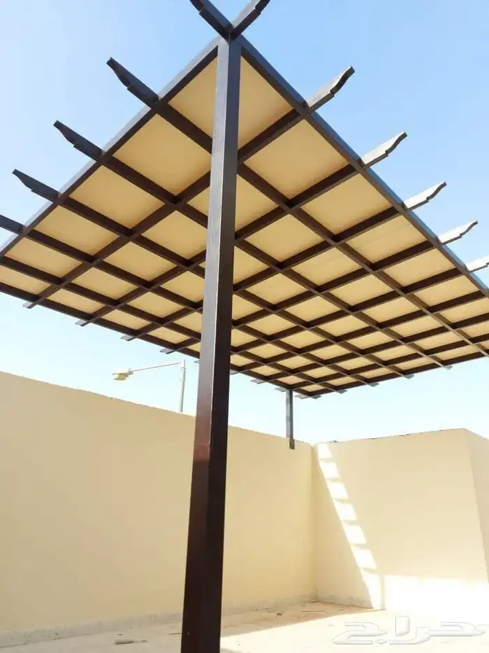 حوجز سواتر مظلات قواعد حديد خيام جلسات 3