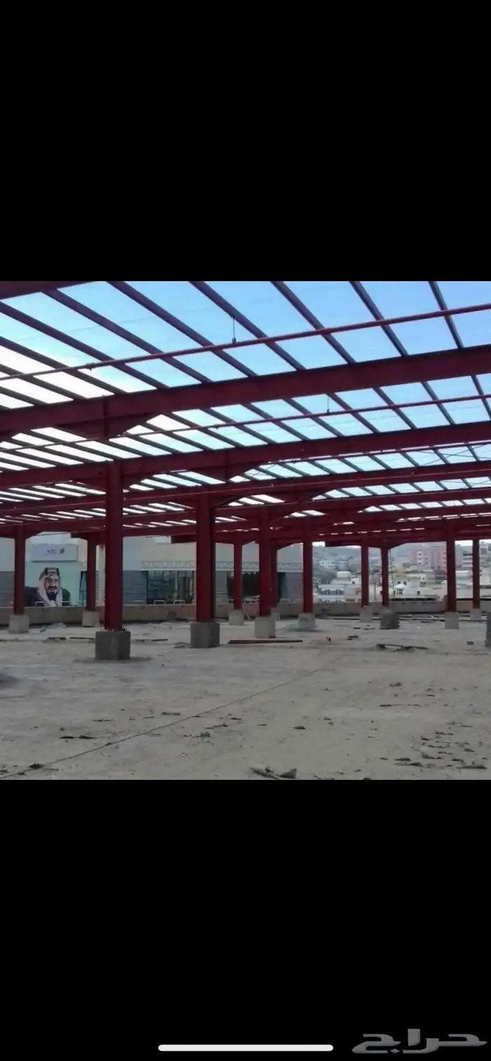 هناجر حضاير مستودعات مظلات نجران 2