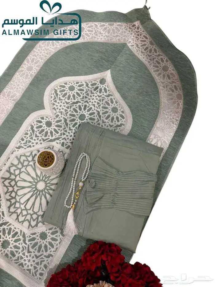 طقم صلاة شرشف صلاة سجادة 6