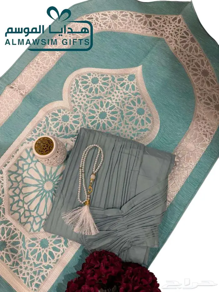 طقم صلاة شرشف صلاة سجادة 3