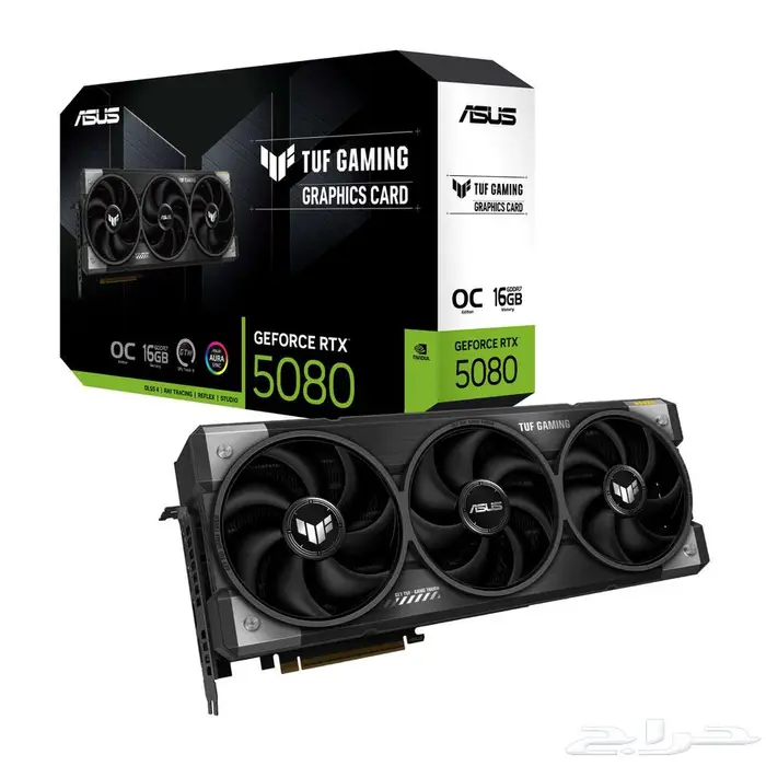 كرت شاشة ASUS TUF RTX 5080 OC 0