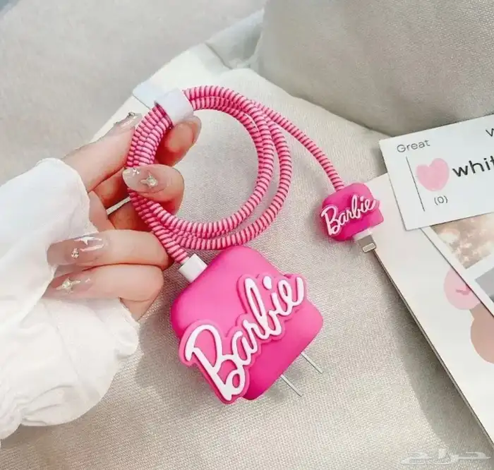 شاحن ايفون أصلي ماركة باربي Barbie 0