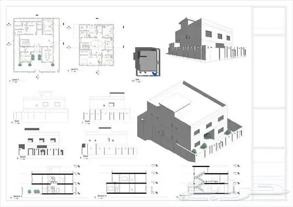 رفع مساحي وكشف أعمدة 2