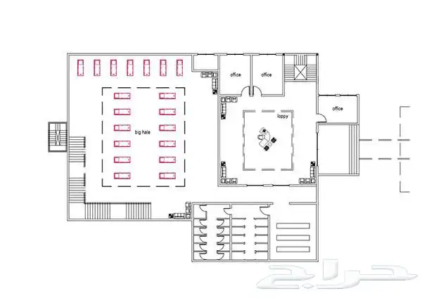 رفع مساحي وكشف أعمدة 1