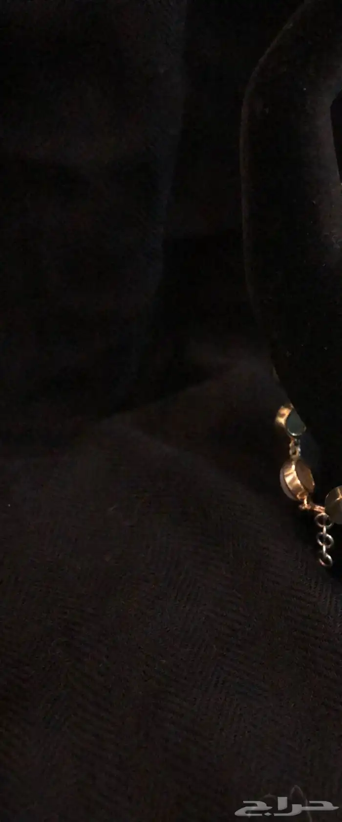 اسوارة فضة مذهبة  بمجموعة من الأحجار الكريمة الأصلية 13