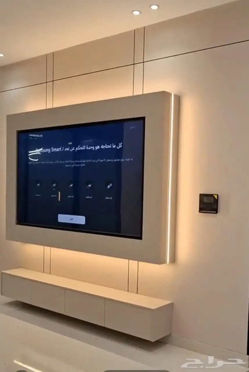ديكورات خلفيه شاشه صاله 5