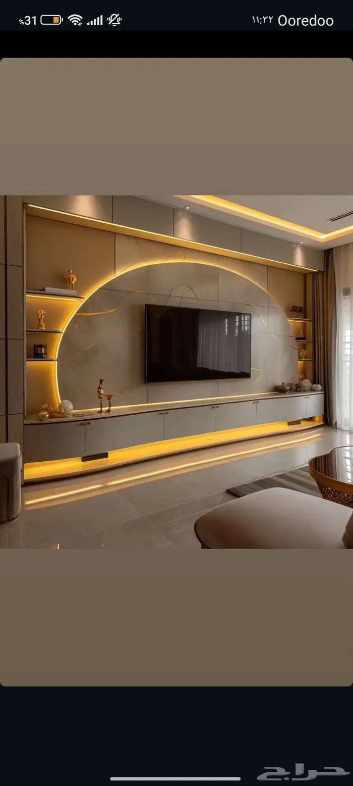 ديكورات شاشة بتصاميم عصريه رائعة مودرن 13