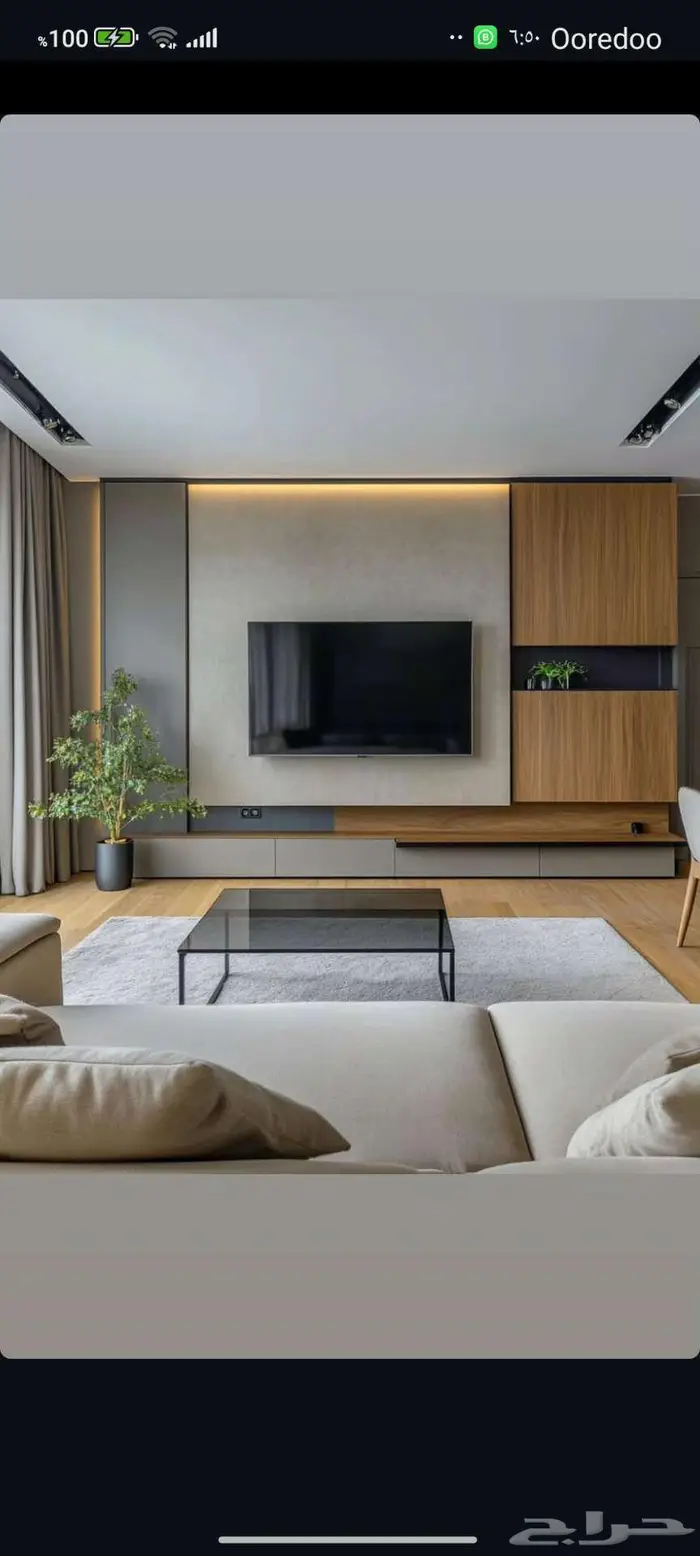 ديكورات شاشة بتصاميم عصريه رائعة مودرن 17