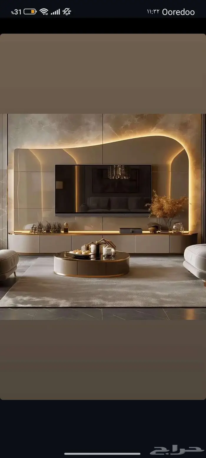 ديكورات شاشة بتصاميم عصريه رائعة مودرن 14