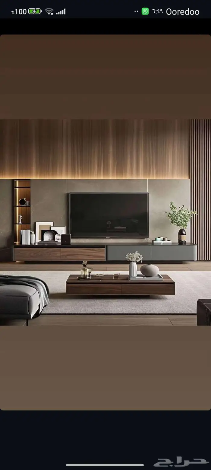 ديكورات شاشة بتصاميم عصريه رائعة مودرن 4